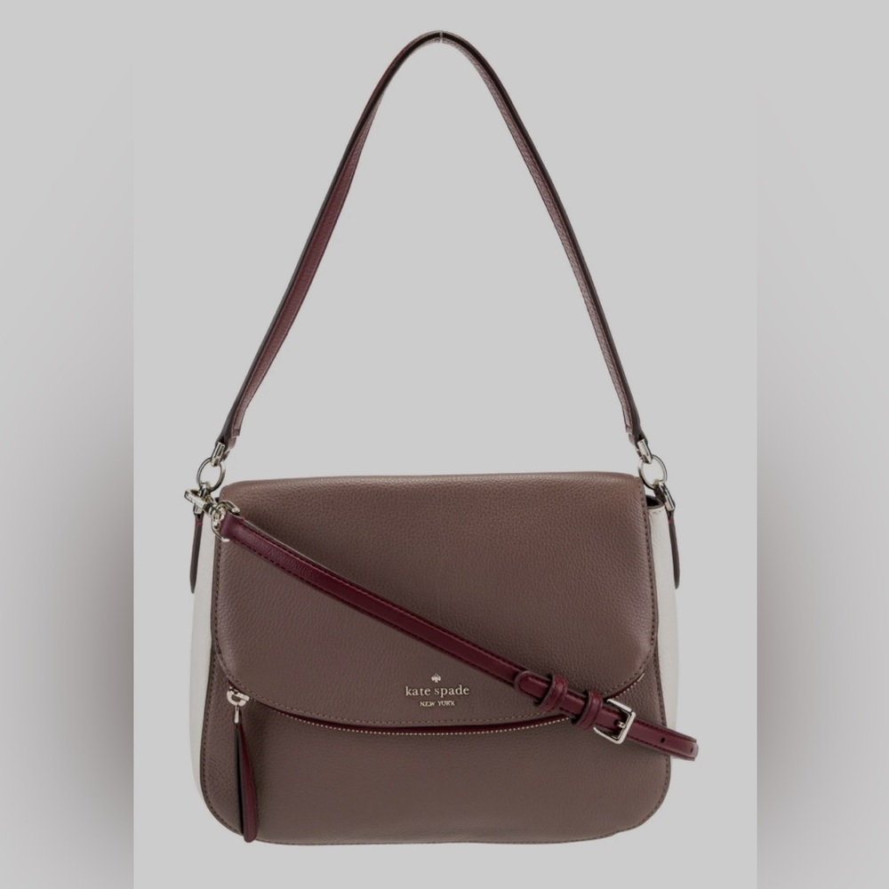 Kate Spade Medium Flap Jackson Shoulder/Crossbody Bag, NWT